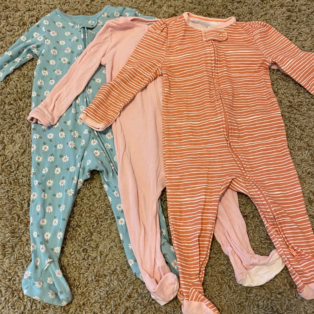 6-9 mo Cloud Island & Carters double zip bundle!
